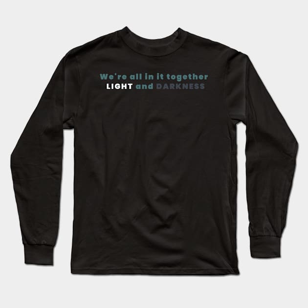 Light and darkness Long Sleeve T-Shirt by kaiden7